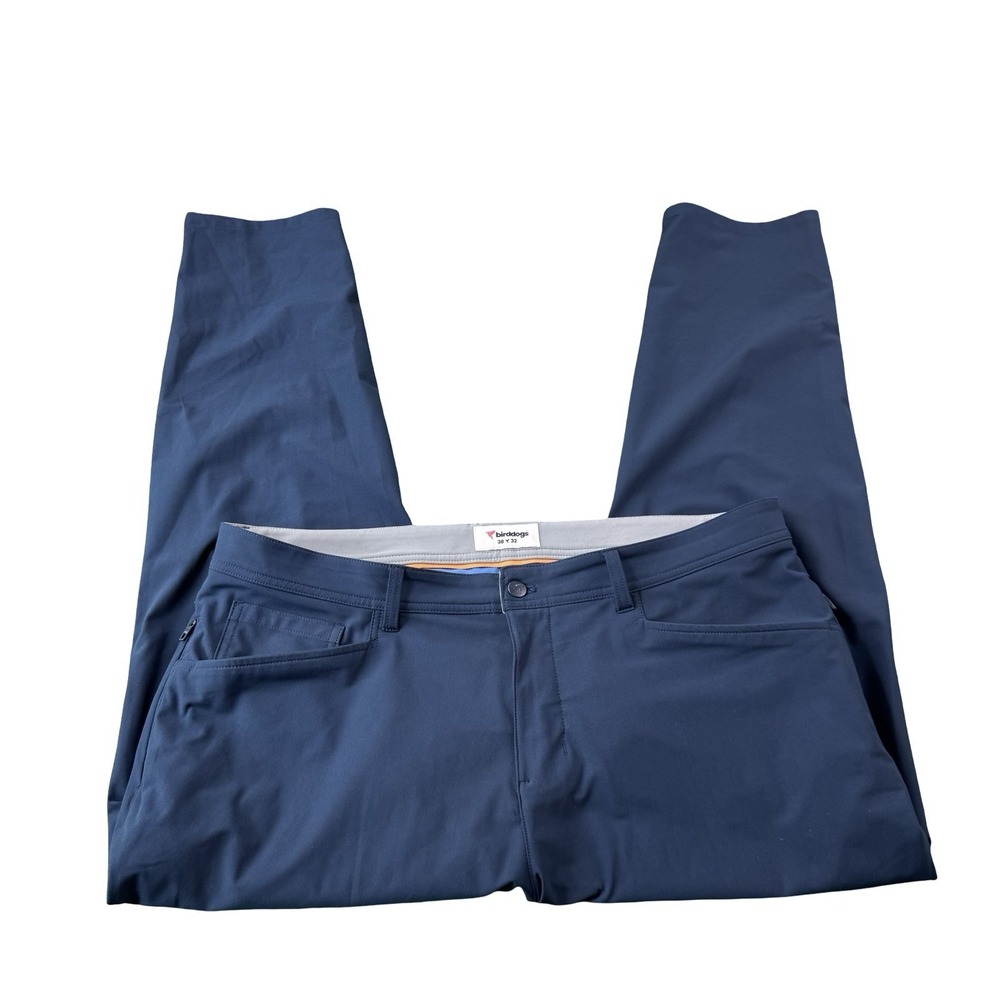 Birddogs For Your Boomstick Blue Performance Mens Chino Pant Size 38X32